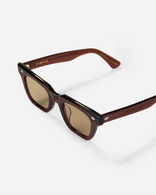 Epokhe Stereo Sunglasses In Brown