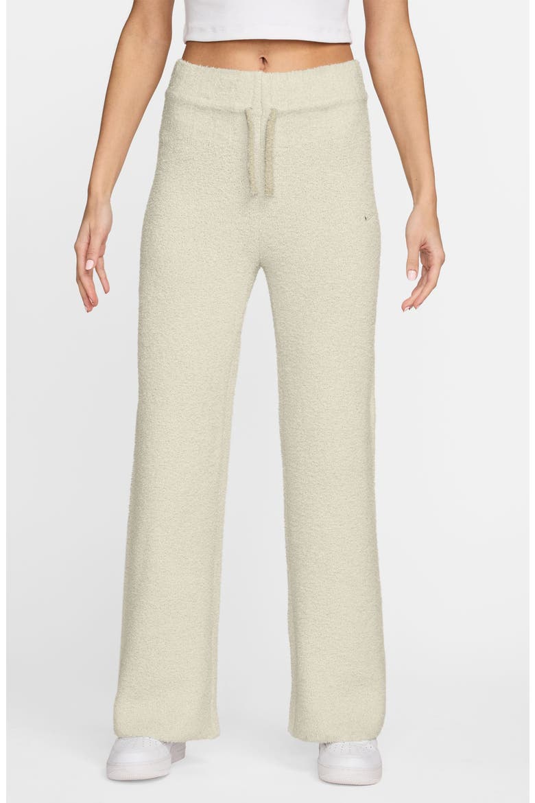 Phoenix Bouclé Slim Fit Drawstring Pants, Main, color, LIGHT BONE