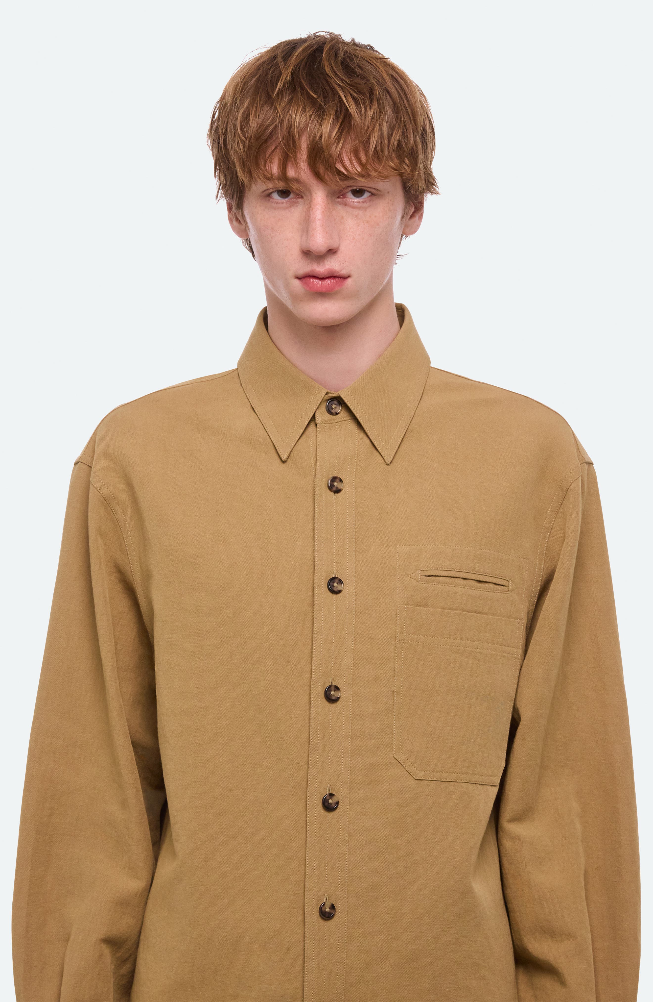 Sailor Cotton & Linen Button-Up Overshirt - image 2