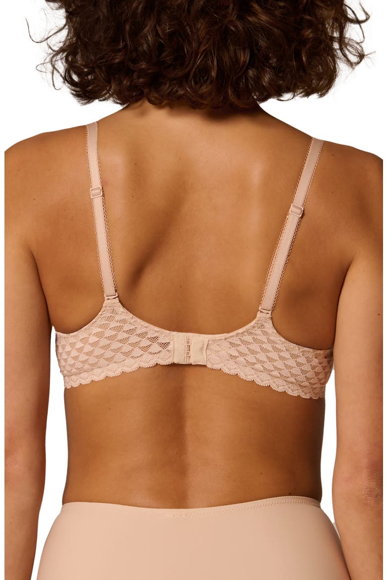 French Full Cup Underwire Bra, Alternate, color, PEAU ROSE