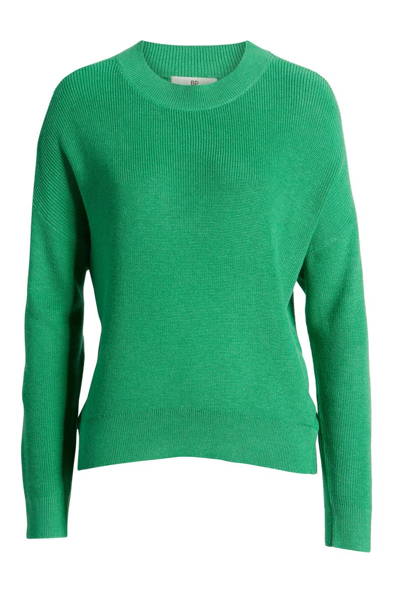 Lightweight Sweater, Alternate, color, GREEN MING