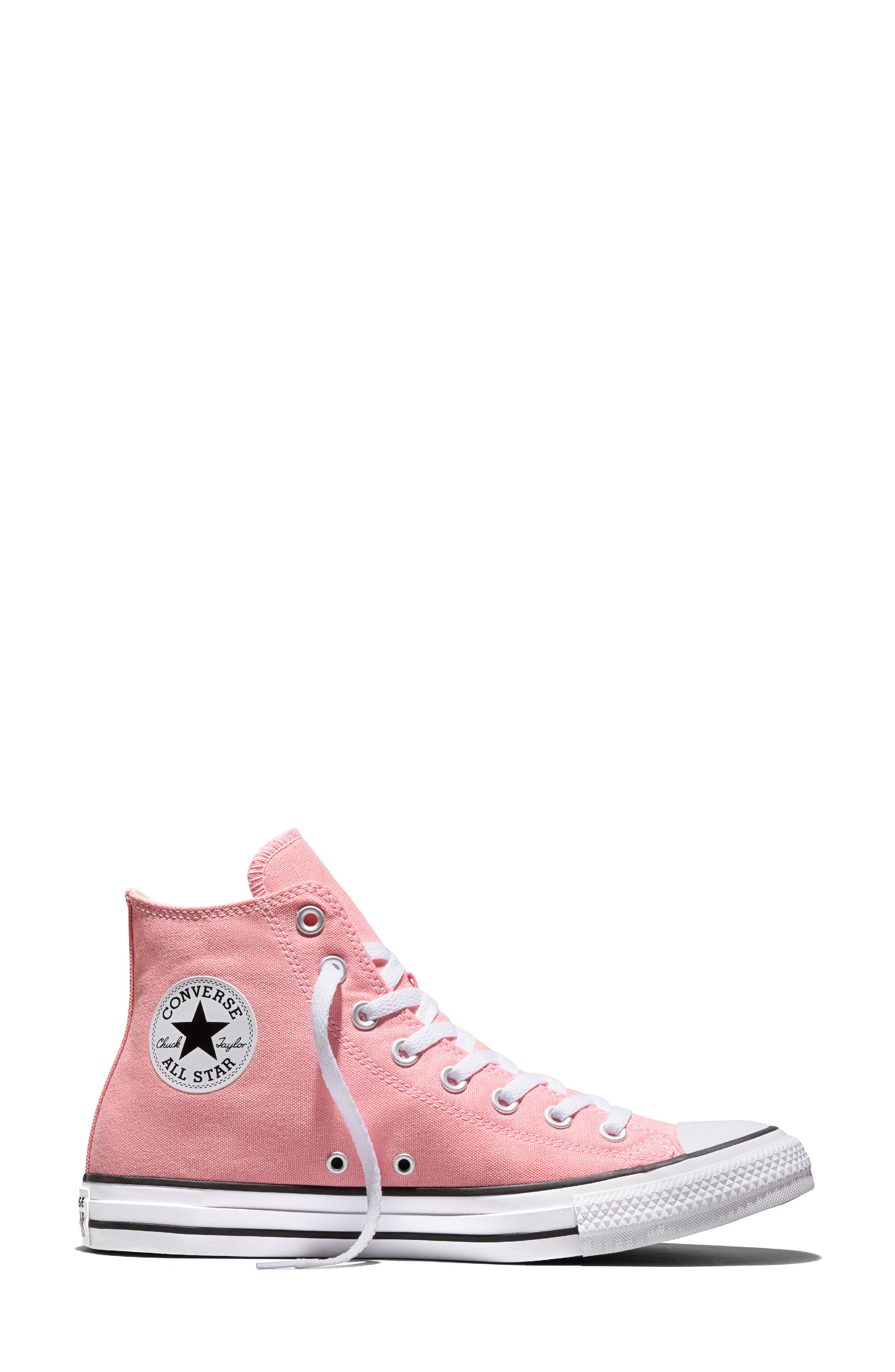 Chuck Taylor All Star High Top Sneaker, Alternate, color, OK BLOOMER