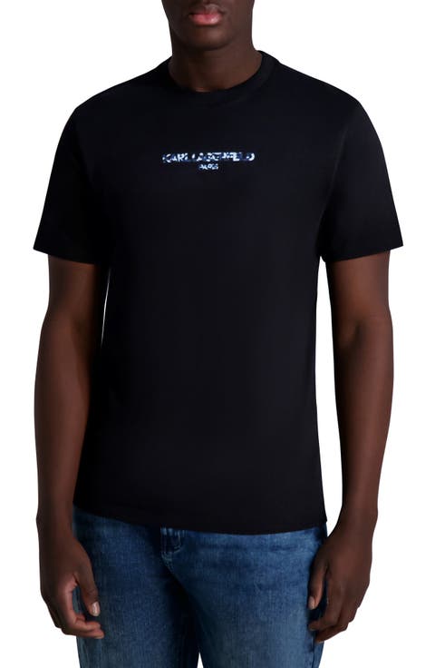 Raised Camo Logo Graphic T-Shirt