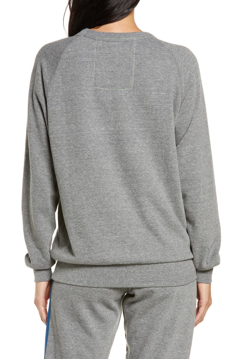 Aviator Nation 5-Stripe Sweatshirt, Alternate, color, 