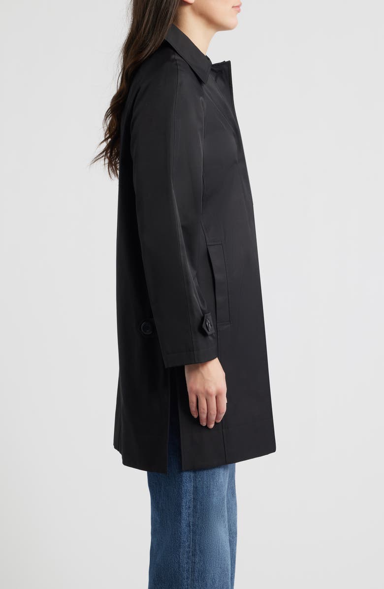 Sam Edelman Mac Single Breasted Coat, Alternate, color, Black