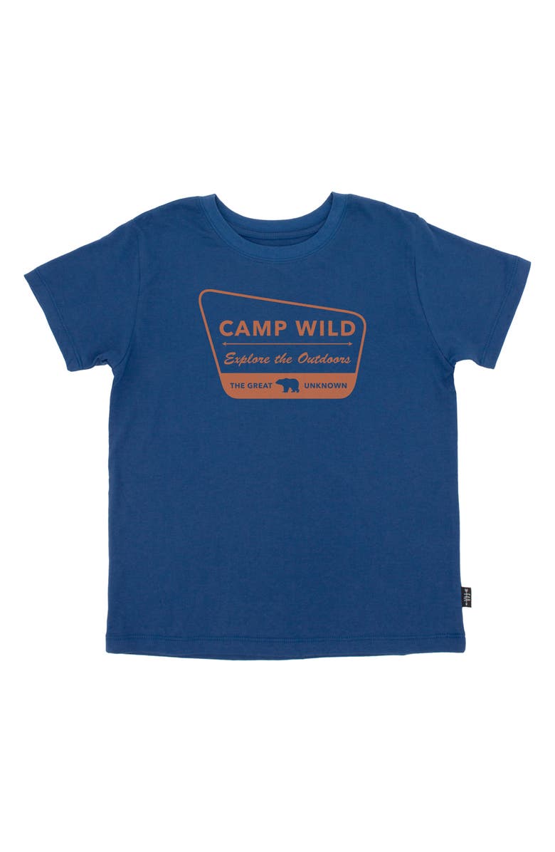 Feather 4 Arrow Kids' Camp Wild Graphic Tee, Main, color, 