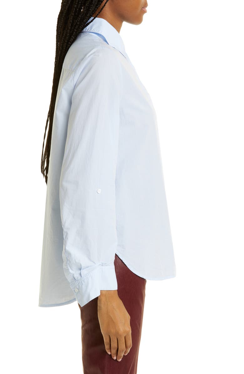 TWP The Boyfriend Cotton Button-Up Shirt, Alternate, color,