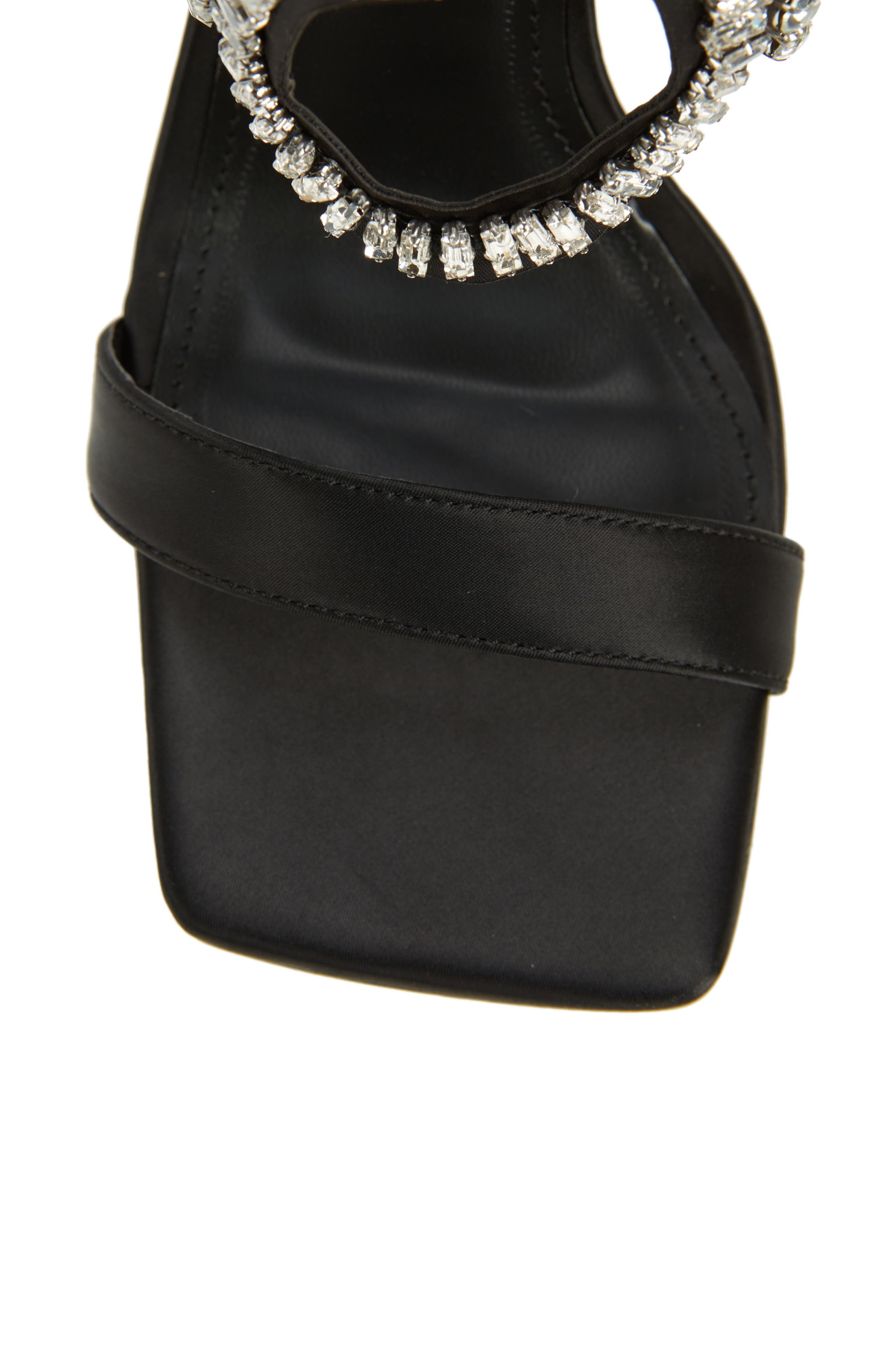 AZALEA WANG Stanton Crystal Beaded Cutout Shaft Boot, Alternate, color, 