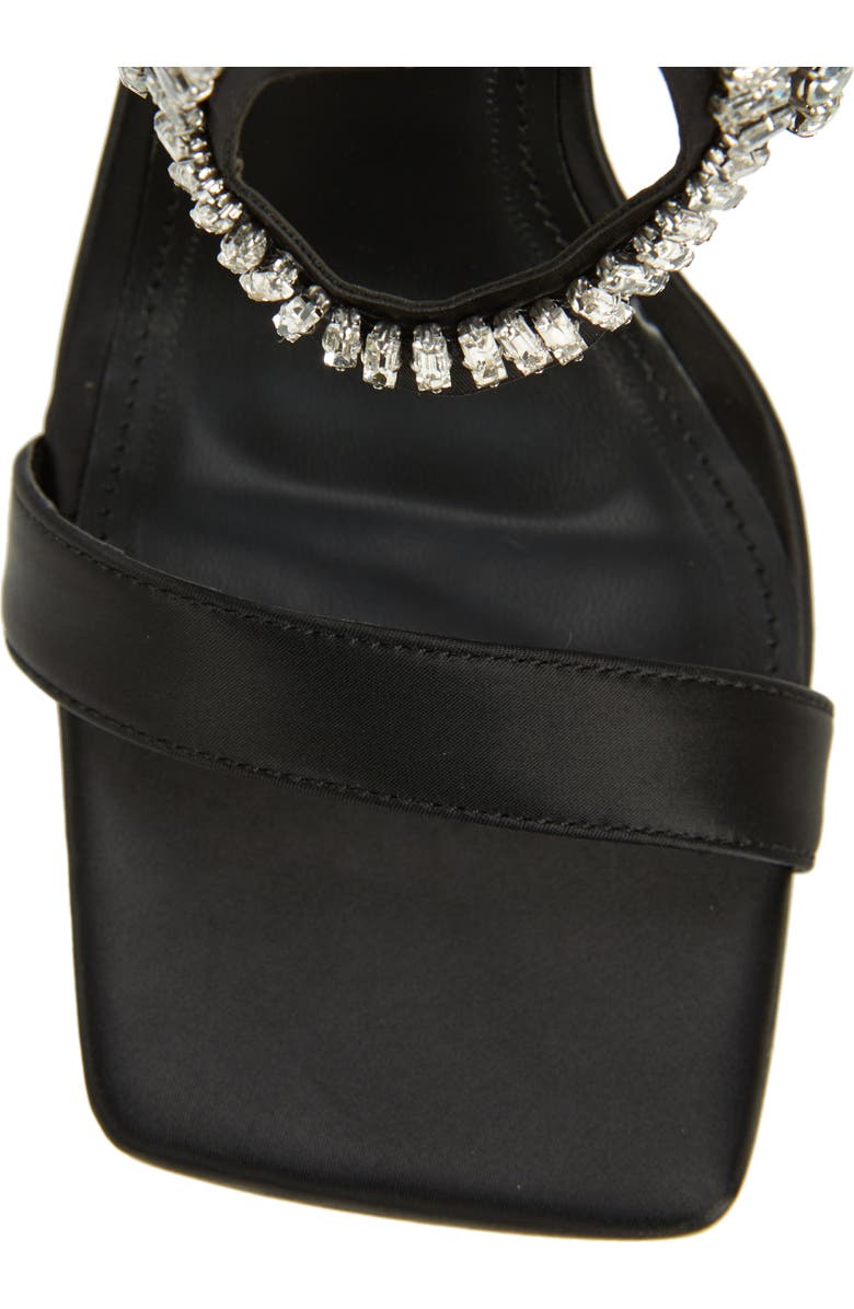 AZALEA WANG Stanton Crystal Beaded Cutout Shaft Boot, Alternate, color,