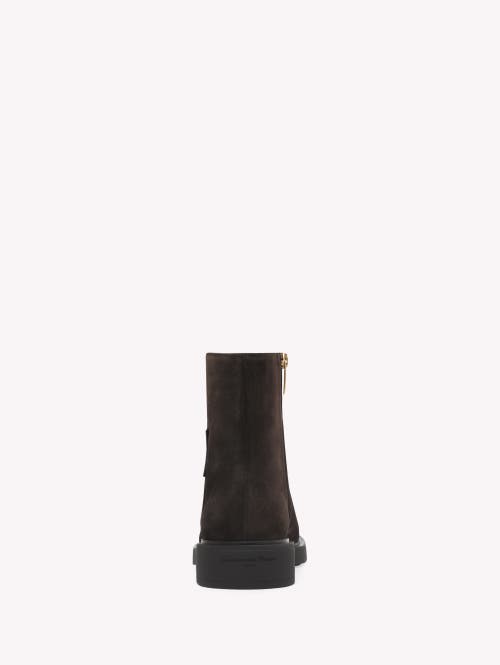 Gianvito Rossi Lexington Suede Ankle Boots In Brown