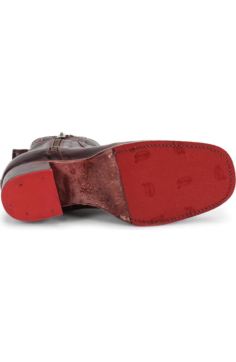 Bed Stu Bitsy Ankle Boot, Alternate, color, Cherry Lacquer Dd Tml