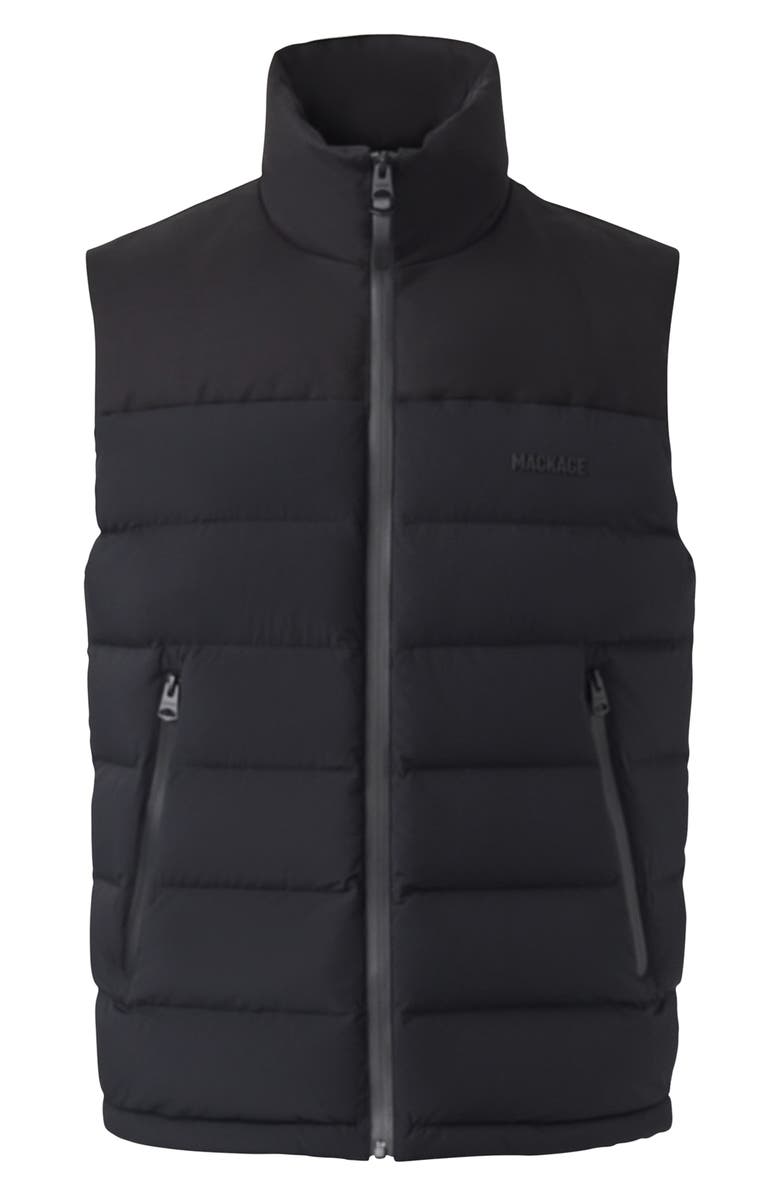 Mackage Bobbie City Water Resistant 800 Fill Power Down Vest, Main, color,