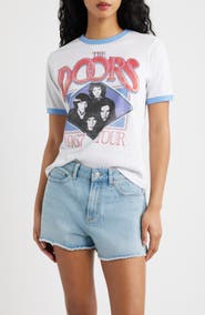 Merch Traffic Doors Ringer Graphic T-Shirt