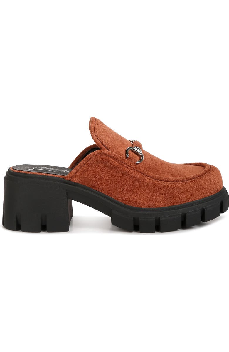 LONDON RAG Prosper Velvet Mule, Alternate, color, Tan