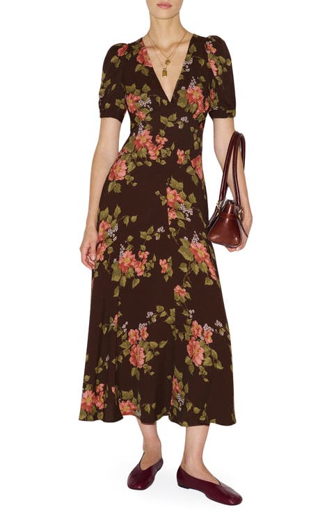 Naira Floral Midi Dress