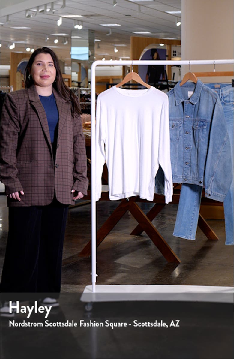 The Long Sleeve Rowdy Cotton T-Shirt, sales video thumbnail