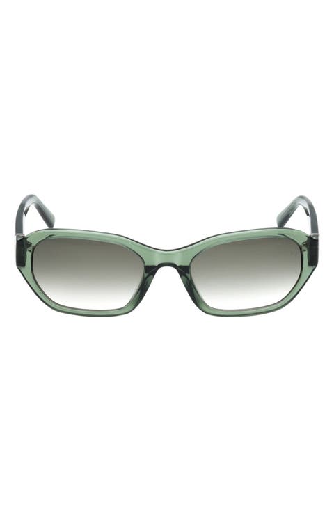 52mm Oval Sunglasses
