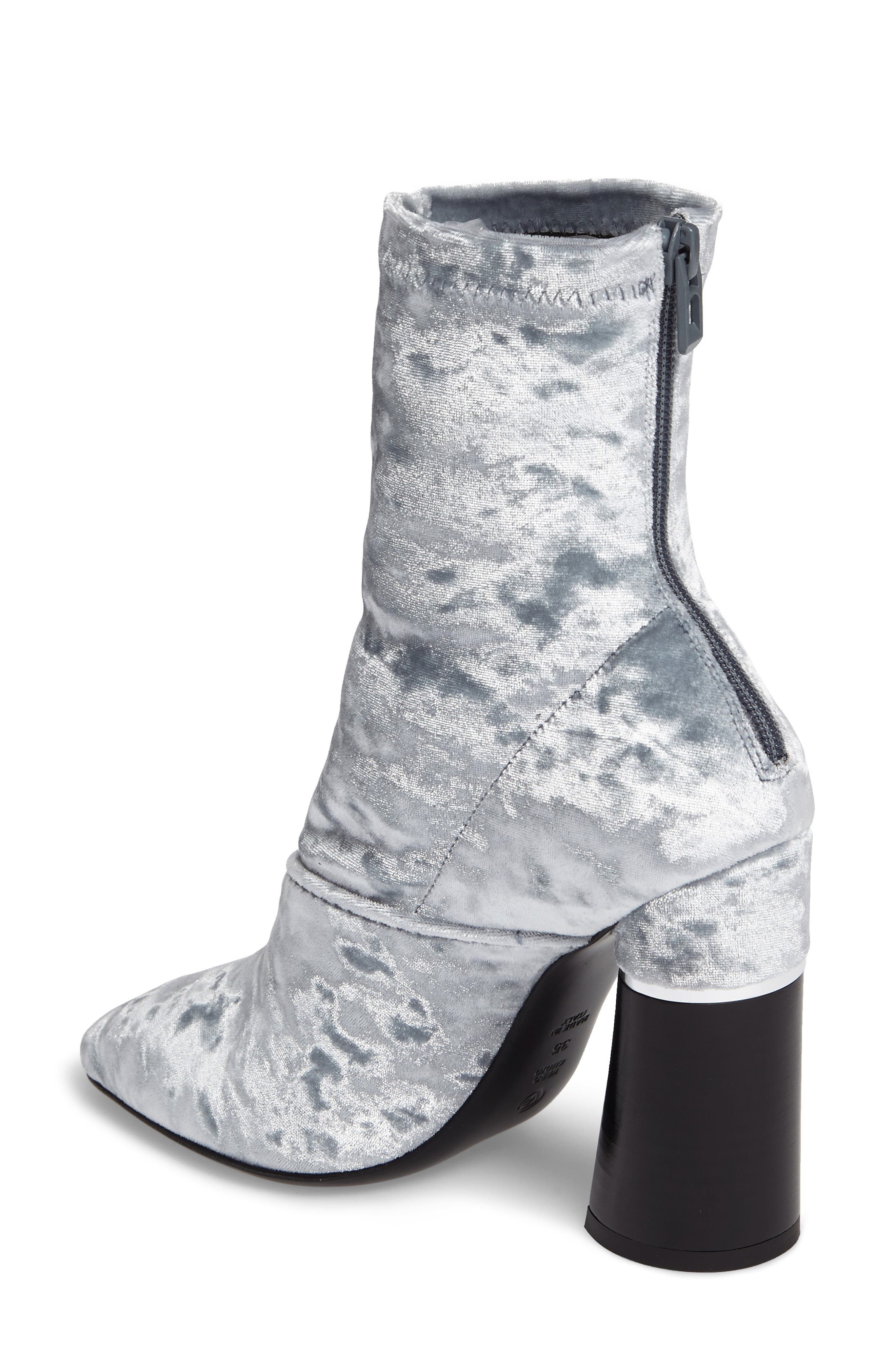 3.1 Phillip Lim 'Kyoto' Crushed Velvet Boot, Alternate, color, 