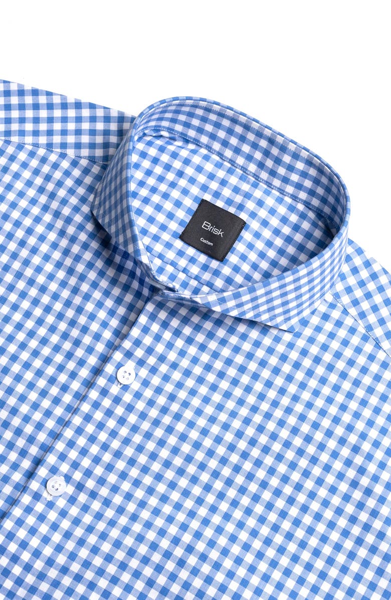 BRISK Pima Cutaway Extreme Collar Cotton Shirt, Alternate, color,