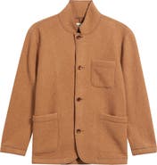 FLINT AND TINDER BY HUCKBERRY Boiled Wool Chore Jacket