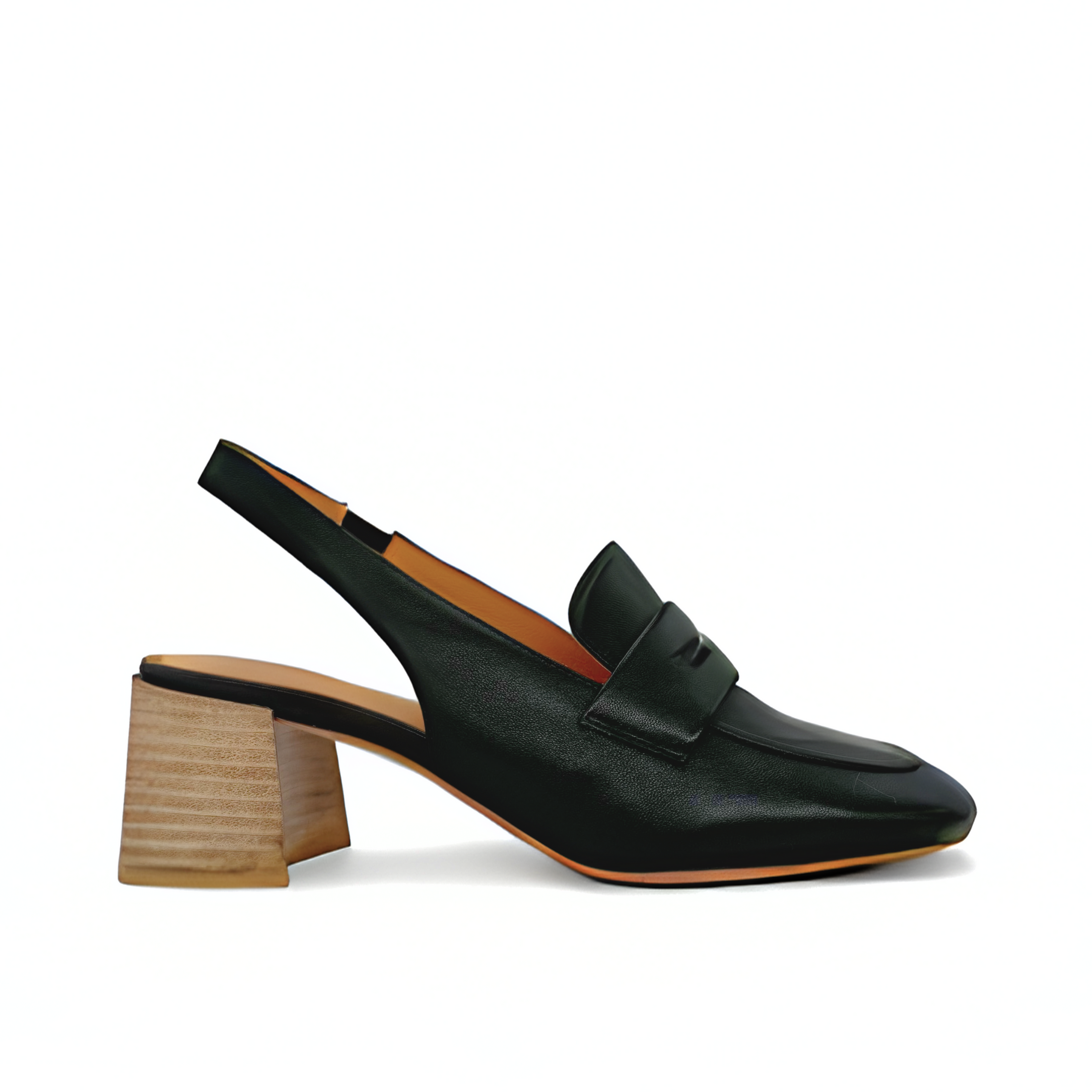 Amie Rafa Glasgow Leather Mules, Main, color, Black