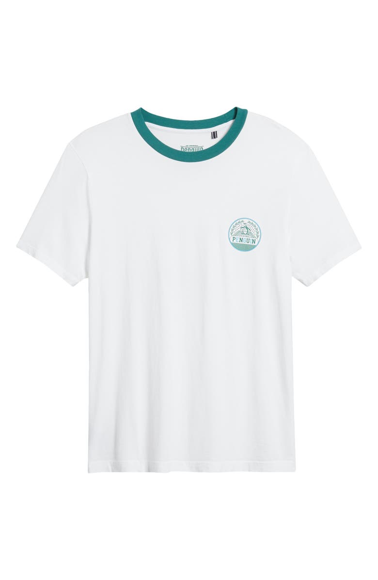 Original Penguin Logo Ringer T-Shirt, Alternate, color, 