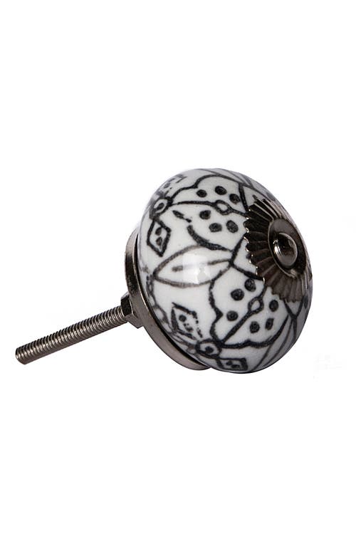 Shop Kinetic 12-pack Knobs In Black White Silver