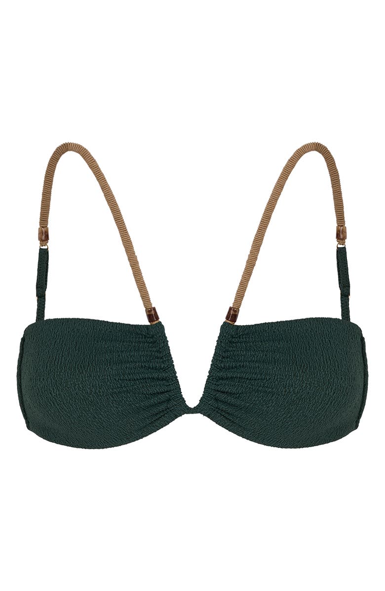 ViX Paula Hermanny Firenze April Carol Bikini Top, Alternate, color, Green