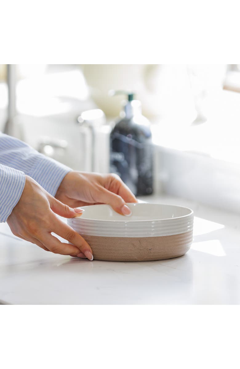 MASON CASH Heart Paw Pet Bowl, 5.1 Inch, 8.4oz, Food Water Dish, Alternate, color, Multicolored