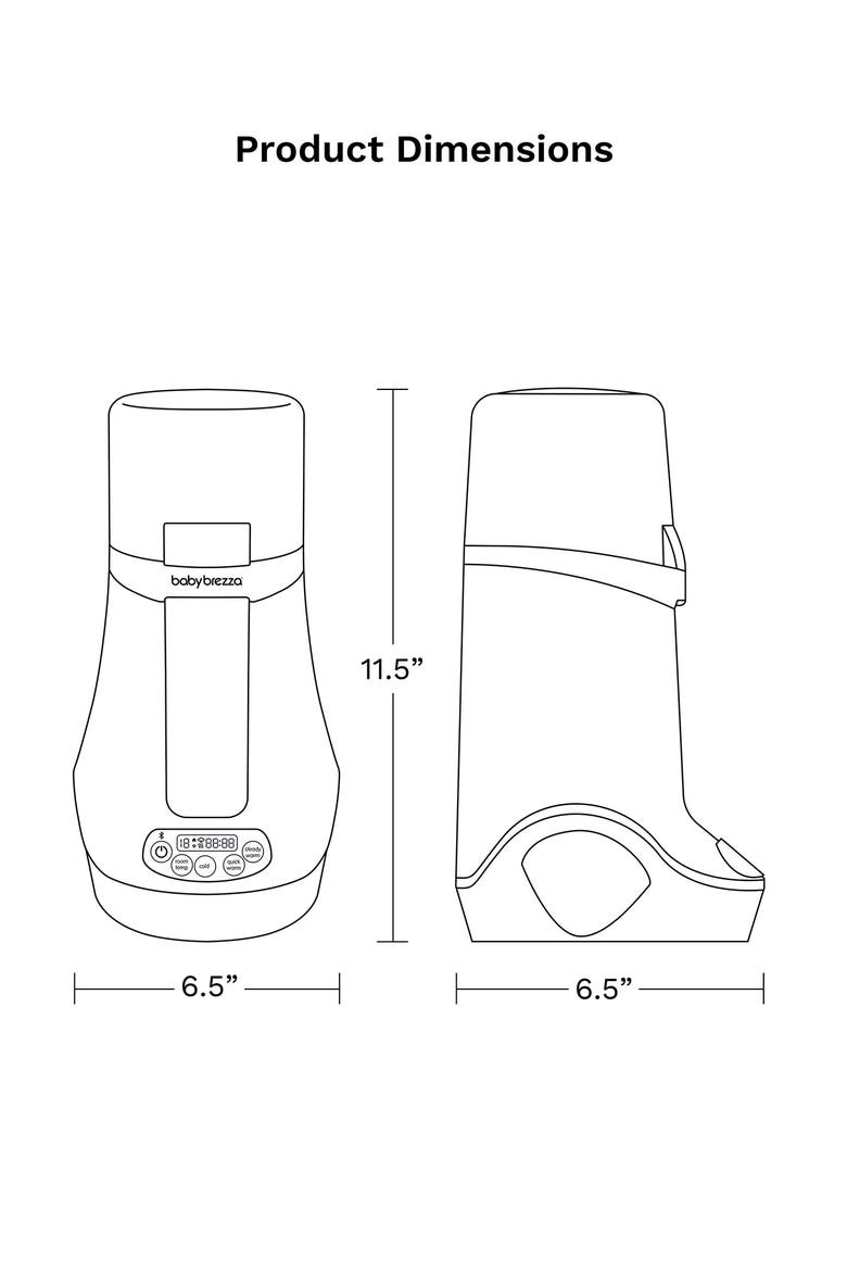 Smart Bottle & Breastmilk Warmer, Alternate, color, WHITE & BLACK