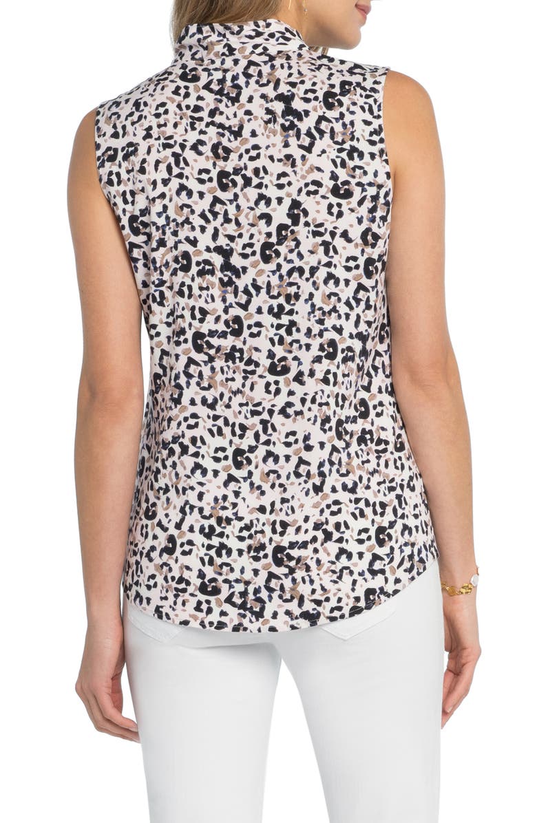 NIC+ZOE Cheetah Print Tank, Alternate, color, 