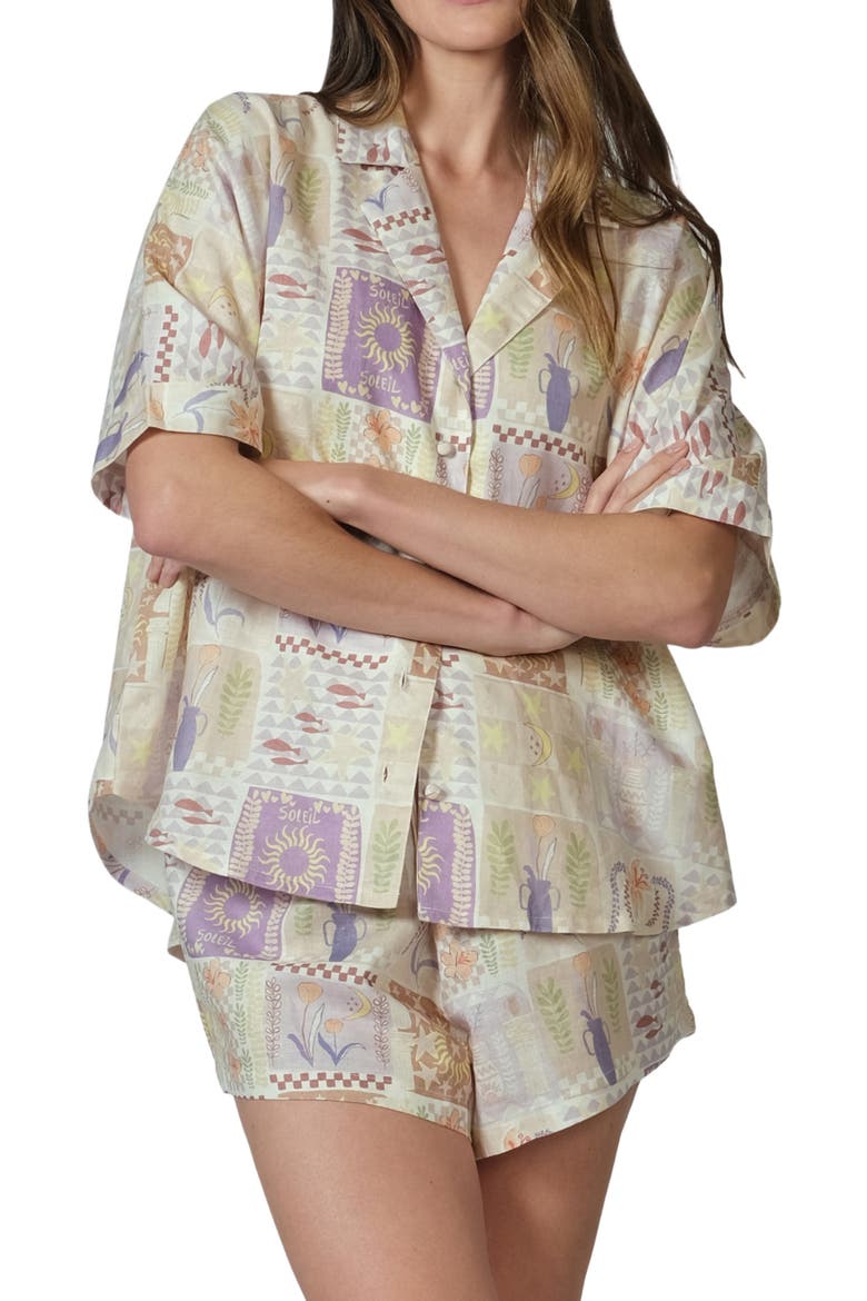 Tropez Shirt, Alternate, color, Soleil
