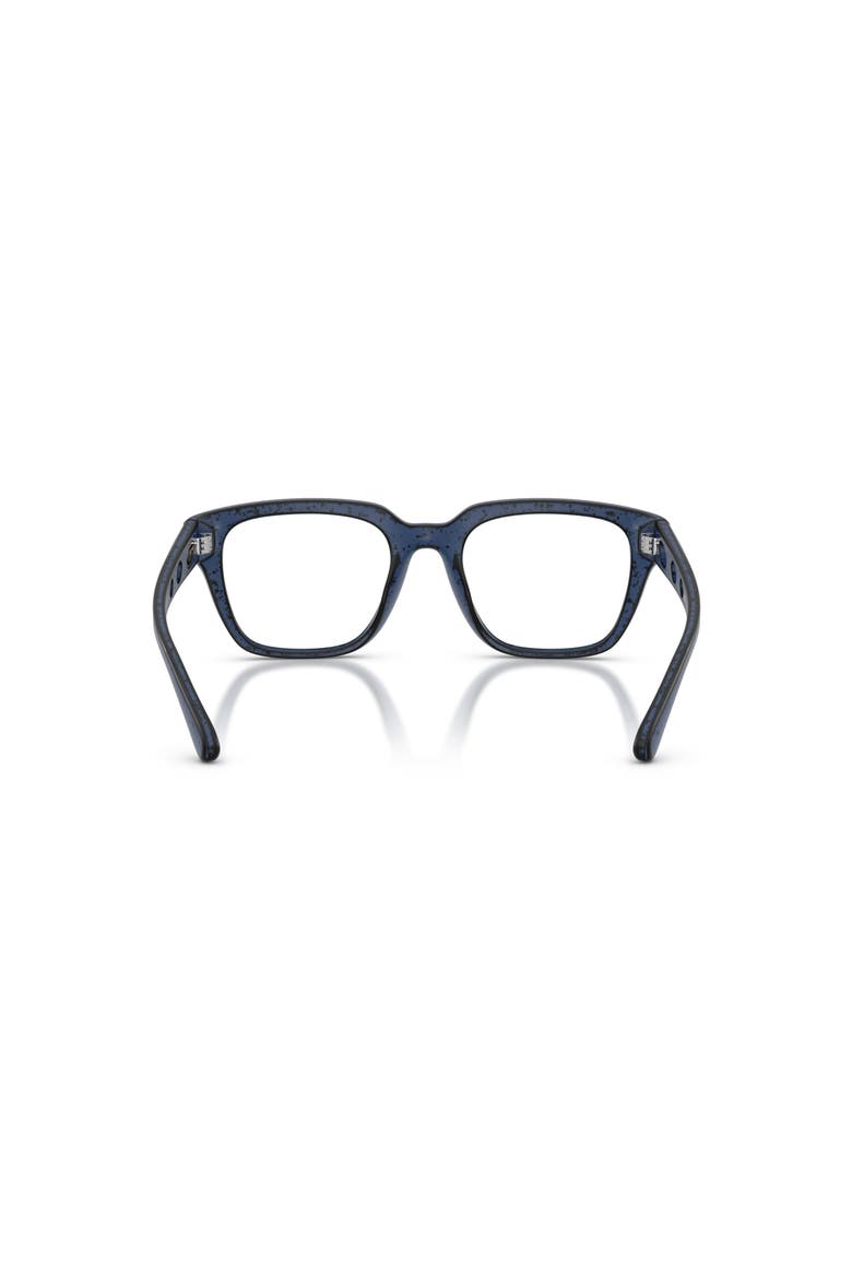 52mm Square optical glasses, Alternate, color, Blue