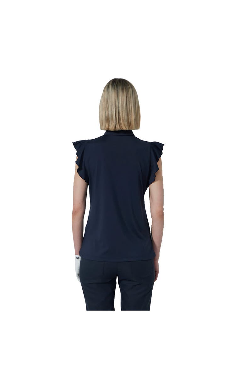 Daily Sports Luxe Womens Sleeveless Golf Polo, Alternate, color, Navy