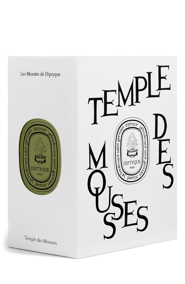 Diptyque Temple des Mousses Refillable Scented Candle, Alternate, color, Regular