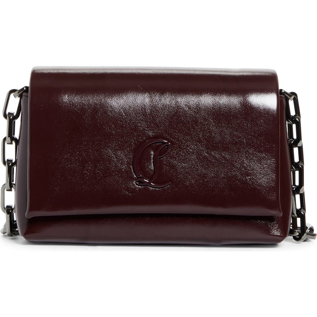 Christian Louboutin Small Loubi54 Soft Naplak Leather Shoulder Bag