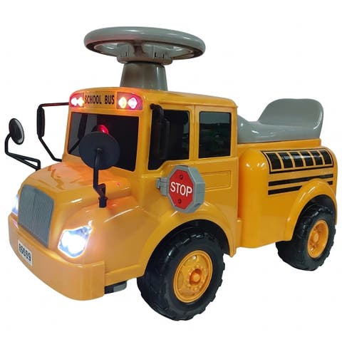Ride-on School Bus Foot-to-floor Vehicle