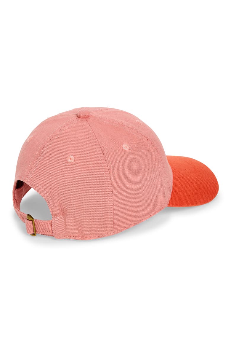Embroidered Baseball Cap, Alternate, color, RED APRES LA MER