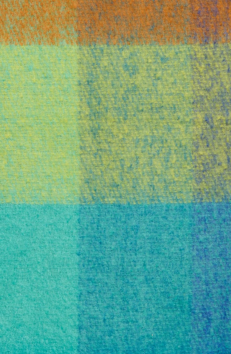 Kurt Geiger London Yarn Dye Plaid Scarf, Alternate, color, 