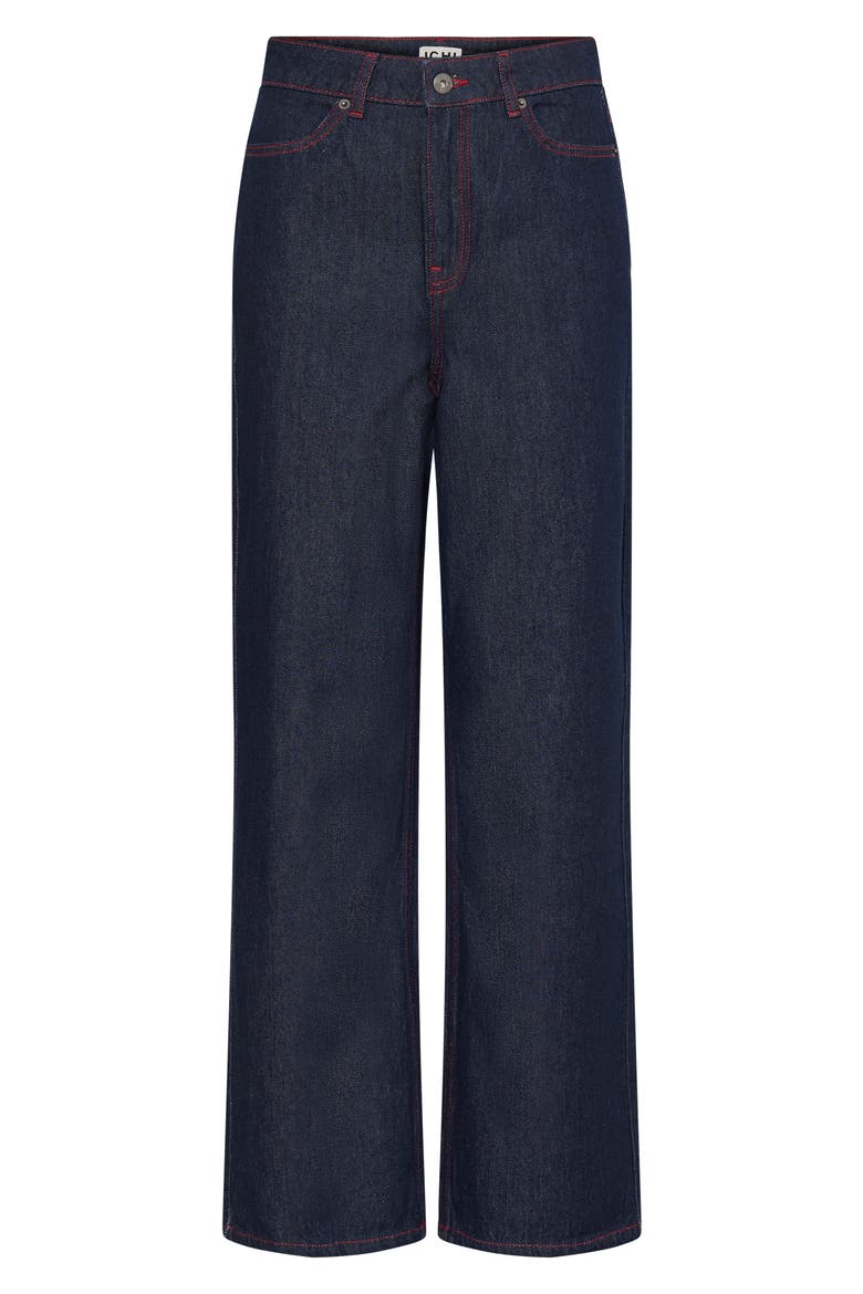 Wide Leg Jeans, Main, color, DENIM AUTHENTIC BLUE