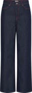 ICHI Wide Leg Jeans