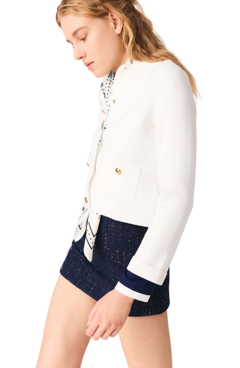 maje Skort, Alternate, color, Navy