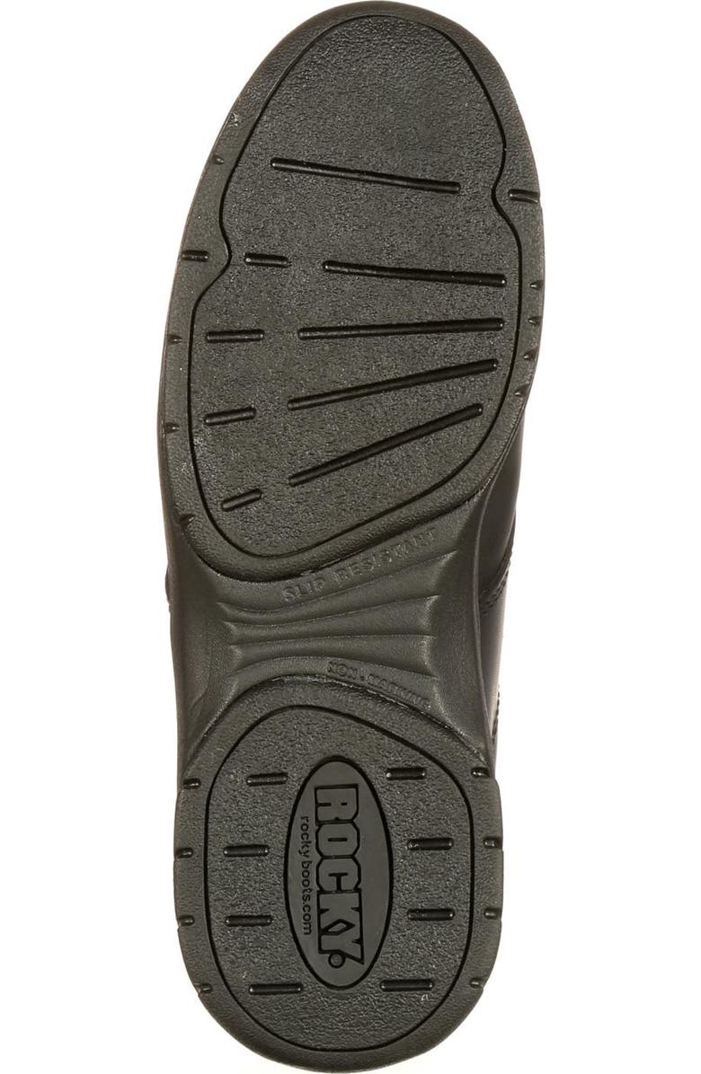 Rocky SlipStop 911 Plain Toe Oxford Shoe, Alternate, color, Black