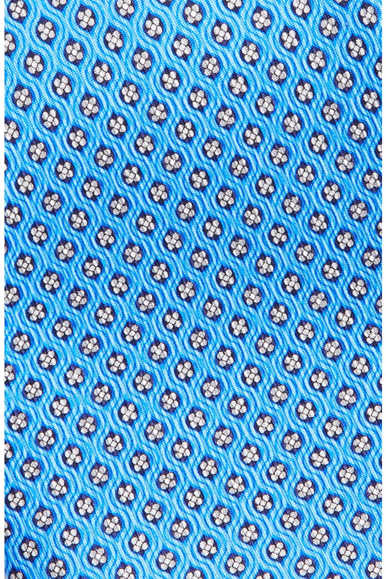 Floral Silk Tie, Alternate, color, BLUE