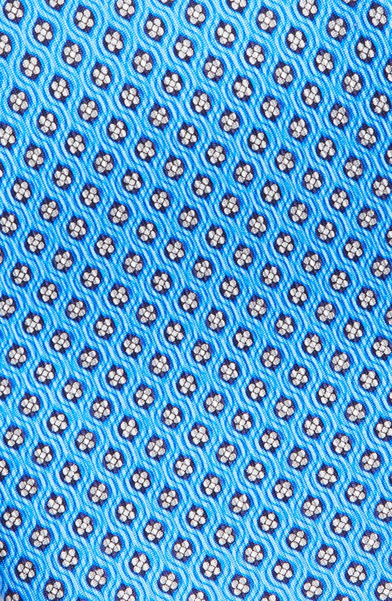 Nordstrom Floral Silk Tie, Alternate, color, Blue
