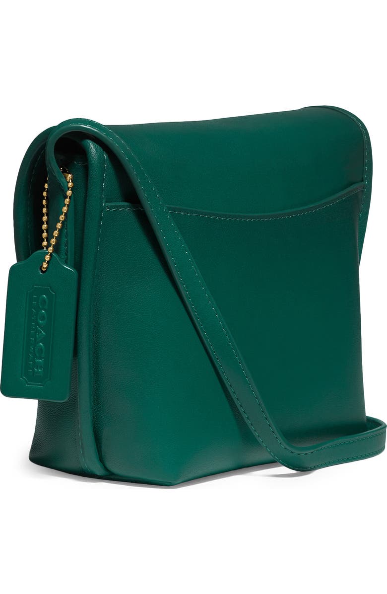 COACH Originals Leather Turnlock Pouch, Alternate, color,