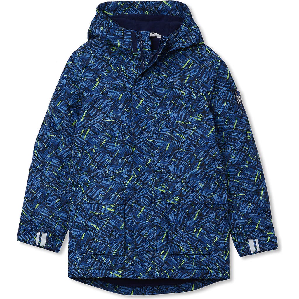Lands' End Kids Squall Waterproof Insulated Winter Parka In Blue