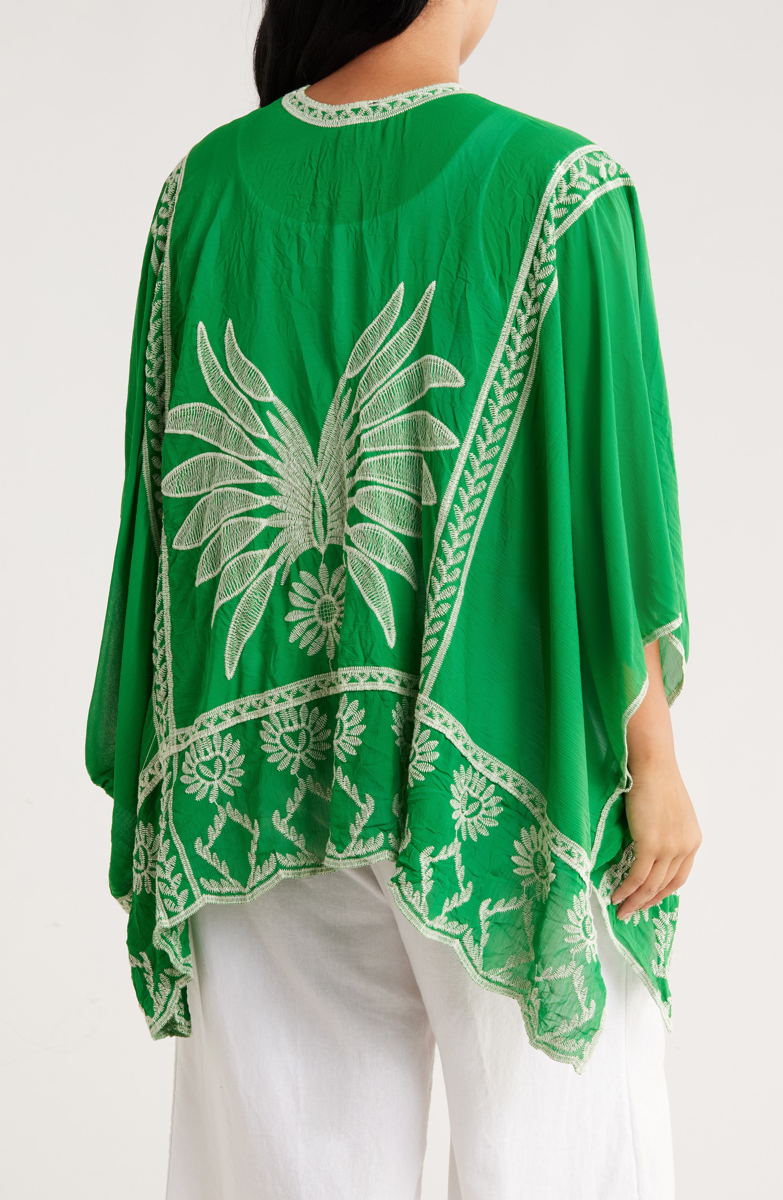 Embroidered Ruana - image 4