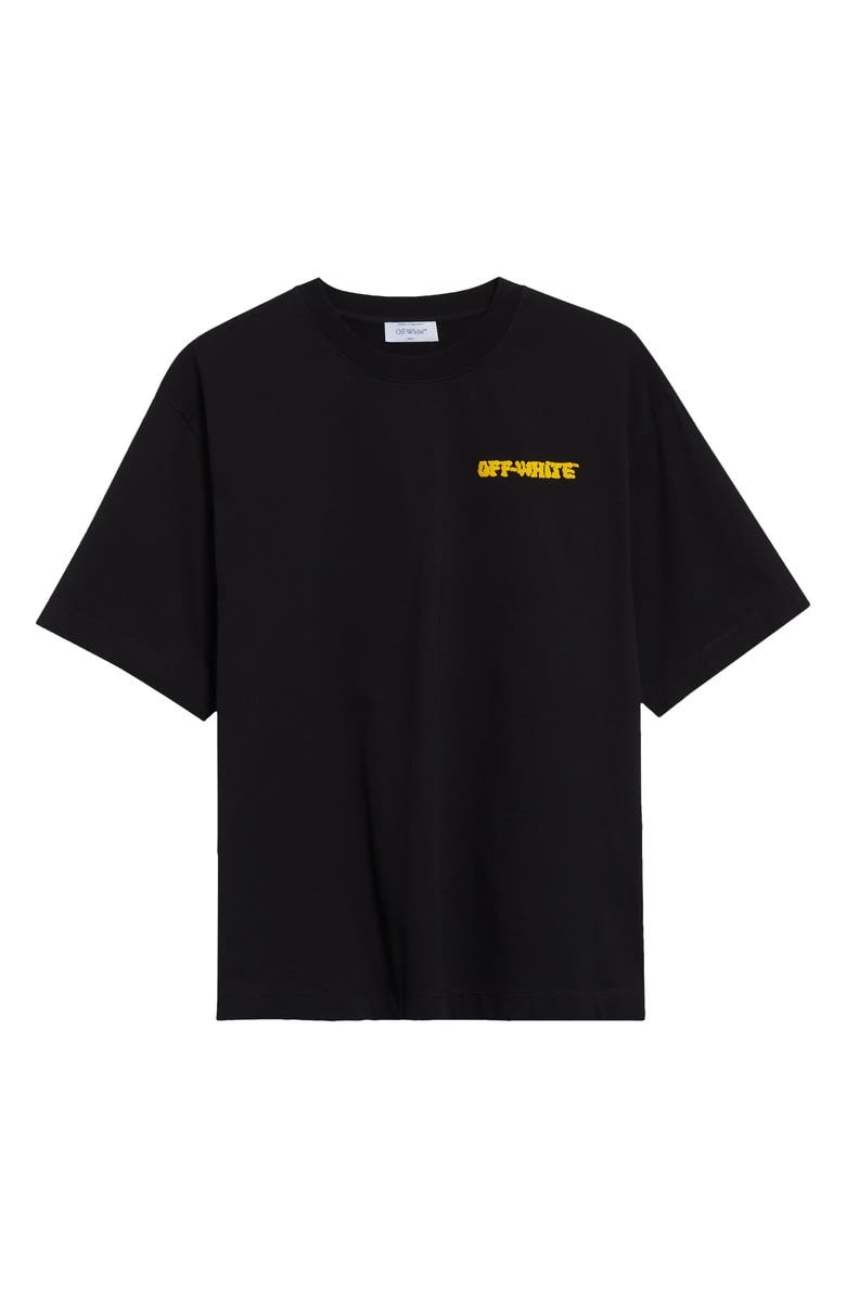 Off-White Puffy Logo Skate Graphic T-Shirt, Alternate, color, 