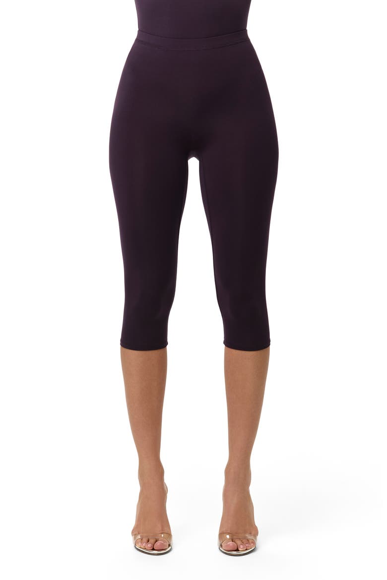 Capri Leggings, Main, color, BLACKBERRY